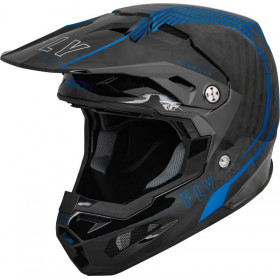 Casque FLY RACING Formula Carbon Tracer - bleu/noir