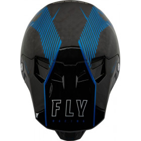 Casque FLY RACING Formula Carbon Tracer - bleu/noir