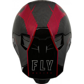 Casque FLY RACING Formula Carbon Tracer - rouge/noir