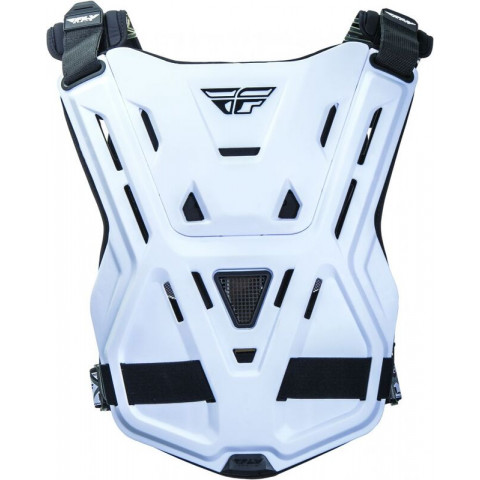 Plastron FLY RACING Revel Roost Race CE blanc