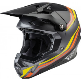 Casque FLY RACING Formula CP S.E. Speeder Noir/Jaune/Rouge XL