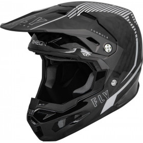 Casque FLY RACING Formula Carbon Tracer - gris/noir