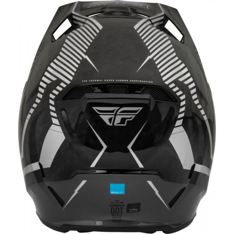 Casque FLY RACING Formula Carbon Tracer - gris/noir