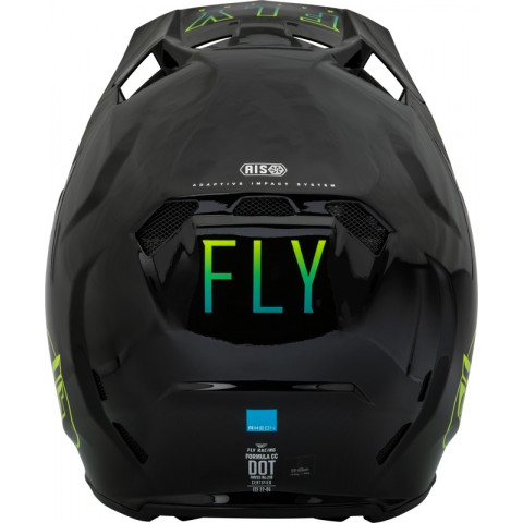 Casque FLY RACING Formula CC Centrum - noir/bleu/jaune fluo