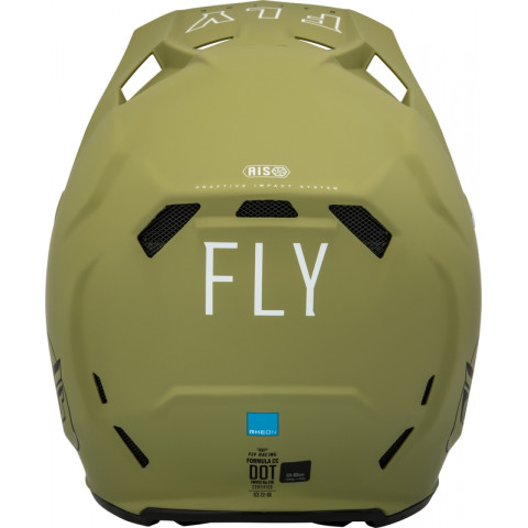 Casque FLY RACING Formula CC Centrum - rouge Metallic/blanc