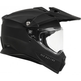 Casque FLY RACING Trekker Solid - noir mat