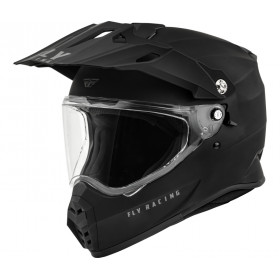 Casque FLY RACING Trekker Solid - noir mat