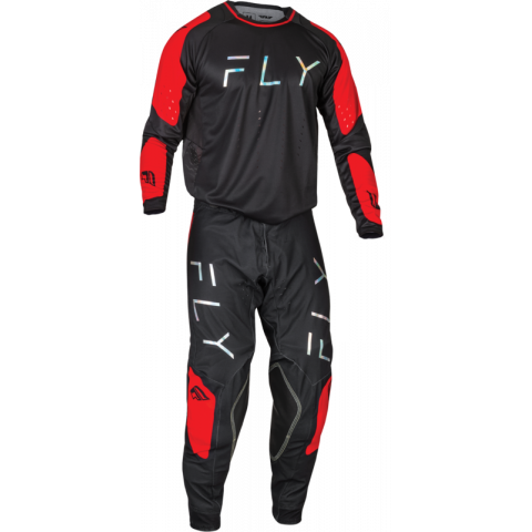 Pantalon FLY RACING Evolution DST - noir/rouge