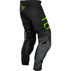 Pantalon enfant FLY RACING Kinetic Prodigy - anthracite/Neon Green/True Blue