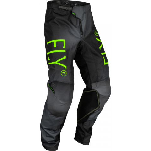 Pantalon enfant FLY RACING Kinetic Prodigy - anthracite/Neon Green/True Blue