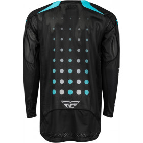 Maillot FLY RACING Evolution DST Strobe - noir/Electric Blue