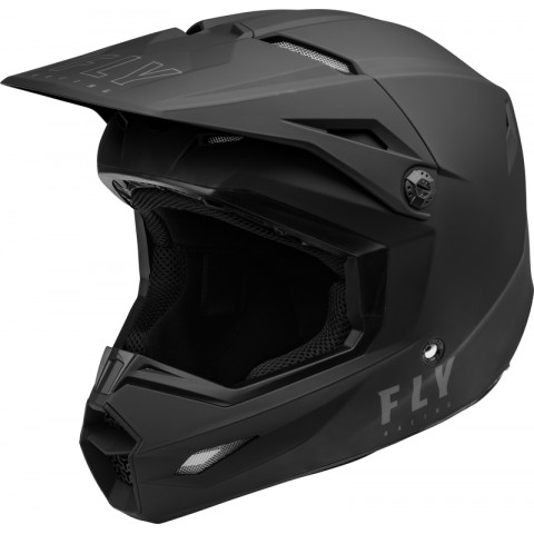 Casque enfant FLY RACING Kinetic Solid - noir mat