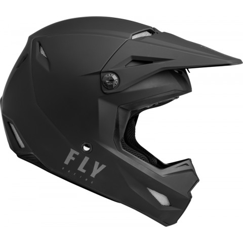 Casque enfant FLY RACING Kinetic Solid - noir mat