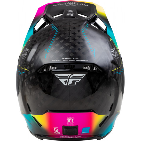 Casque FLY RACING Formula Smart Carbon Legacy - noir/Electric Blue/fuschia