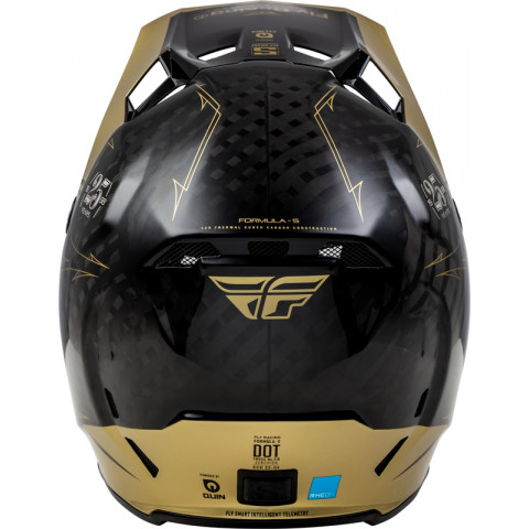 Casque FLY RACING Formula Smart Carbon Legacy - noir/or