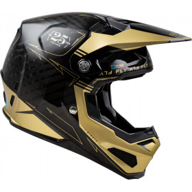 Casque FLY RACING Formula Smart Carbon Legacy - noir/or