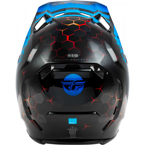 Casque FLY RACING Formula CC Tektonic - noir/bleu/rouge