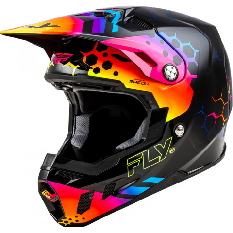 Casque FLY RACING Formula CC Tektonic - noir/Sunset