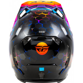 Casque FLY RACING Formula CC Tektonic - noir/Sunset