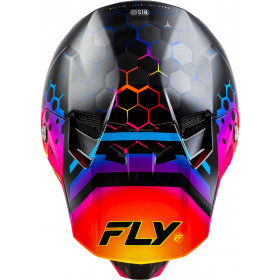 Casque FLY RACING Formula CC Tektonic - noir/Sunset