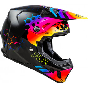 Casque FLY RACING Formula CC Tektonic - noir/Sunset