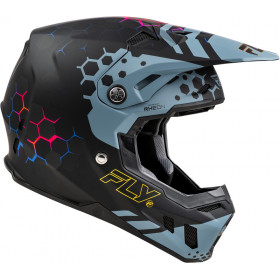 Casque FLY RACING Formula CC Tektonic - noir mat/Slate