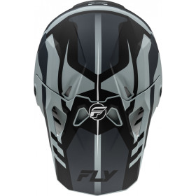 Casque FLY RACING Formula CP Krypton - gris mat/noir