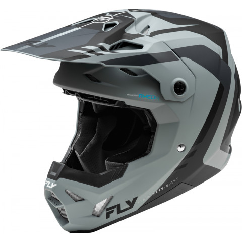 Casque FLY RACING Formula CP Krypton - gris mat/noir