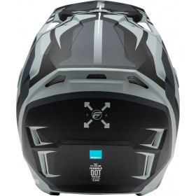 Casque FLY RACING Formula CP Krypton - gris mat/noir