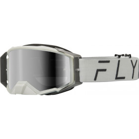 Masque FLY RACING Zone Pro Grey - écran gris/fumé