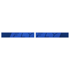 Masque FLY RACING Zone Pro Blue - écran Sky Blue