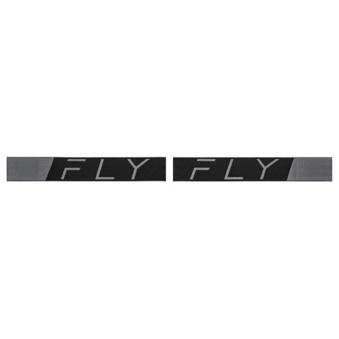 Masque FLY RACING Zone Pro Black/Grey - écran noir/fumé