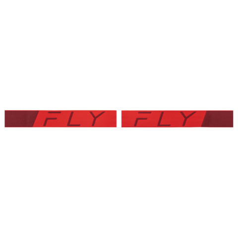 Masque FLY RACING Zone Pro Red - écran rouge/fumé