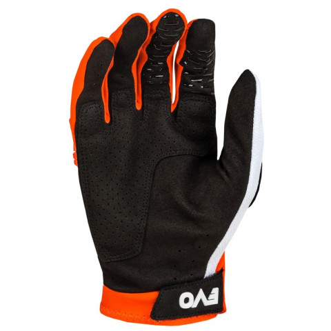 Gants FLY RACING Evolution DST Podium - rouge/blanc/Red Iridium