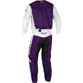 Pantalon FLY RACING Kinetic Reload - Deep Purple/blanc/Hi-Vis