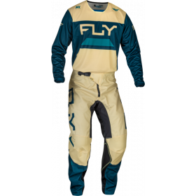 Pantalon FLY RACING Kinetic Reload - Ivory/Navy/Cobalt