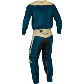 Pantalon FLY RACING Kinetic Reload - Ivory/Navy/Cobalt