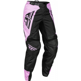 Pantalon femme FLY RACING F-16 - noir/lavande