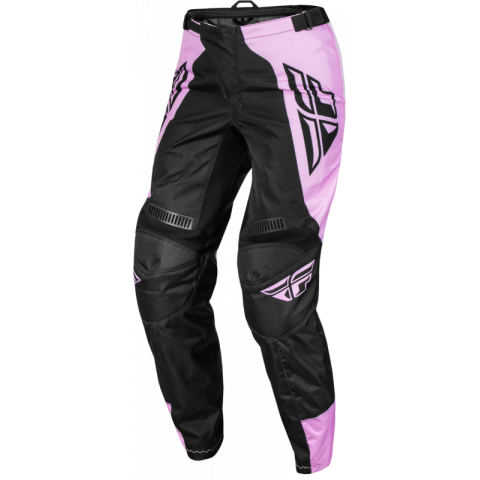 Pantalon femme FLY RACING F-16 - noir/lavande