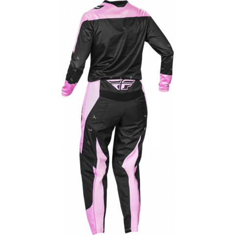 Pantalon femme FLY RACING F-16 - noir/lavande