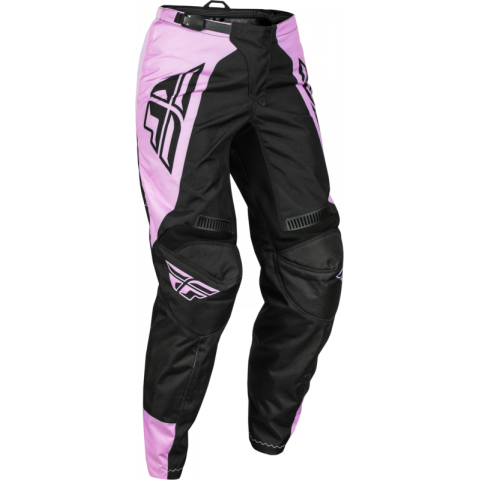 Pantalon femme FLY RACING F-16 - noir/lavande