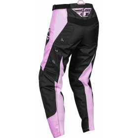 Pantalon femme FLY RACING F-16 - noir/lavande