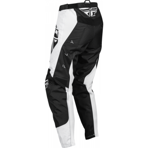 Pantalon femme FLY RACING F-16 - noir/blanc