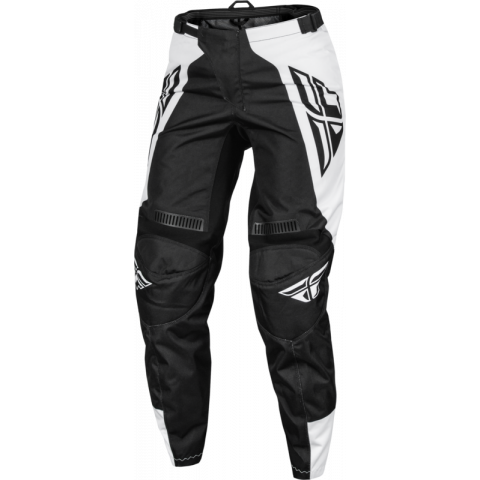 Pantalon femme FLY RACING F-16 - noir/blanc