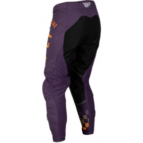 Pantalon femme FLY RACING Lite - Deep Purple/blanc/Neon Coral