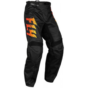 Pantalon enfant FLY RACING F-16 - noir/jaune/orange