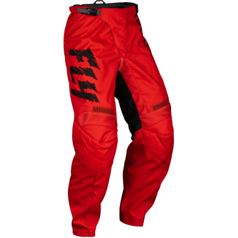 Pantalon enfant FLY RACING F-16 - rouge/noir/gris