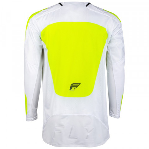 Maillot FLY RACING Evolution DST - blanc/Hi-Vis