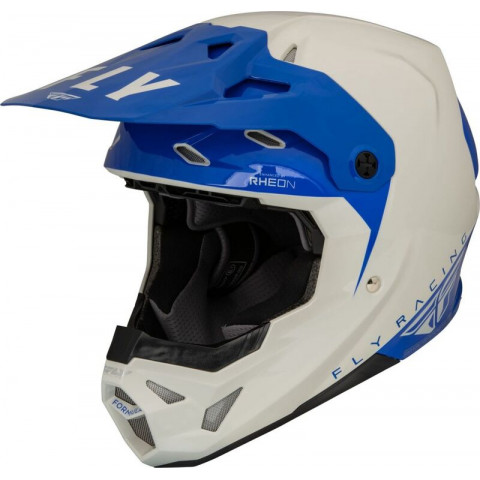 Casque enfant FLY RACING Formula CP Slant - gris/bleu