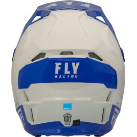 Casque enfant FLY RACING Formula CP Slant - gris/bleu